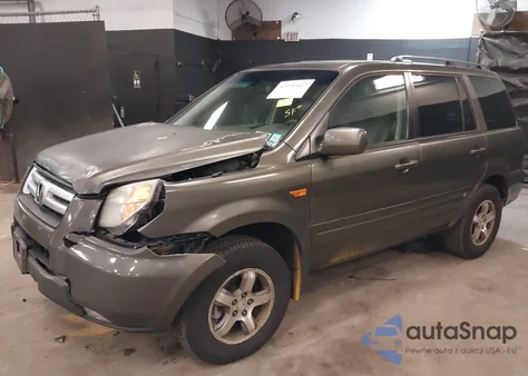 2006 Honda Pilot Ex из США, поврежденный, VIN 5FNYF18536B023550